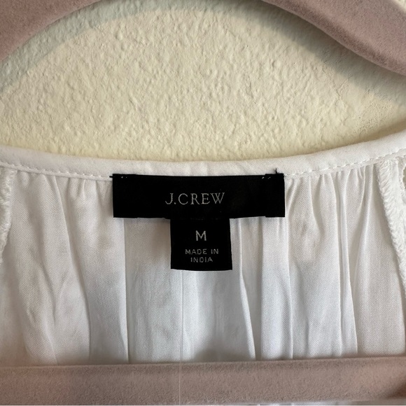 J. CREW Provence Smocked-Waist Midi Dress in Eyelet Size: Medium - Picture 6 of 11